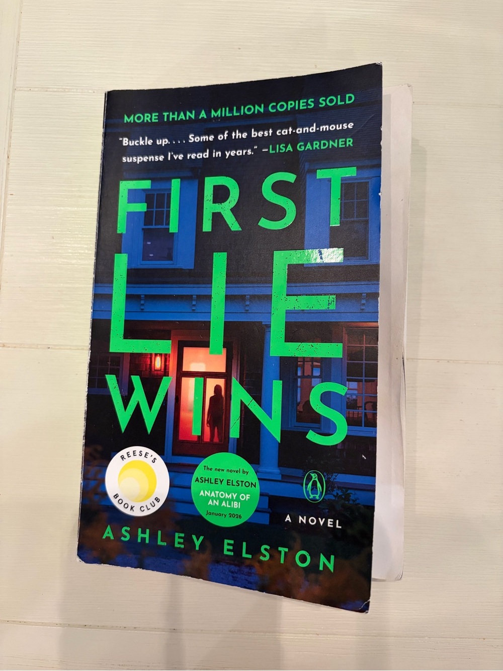First Lie Wins by Ashley Elston Paperback Book
